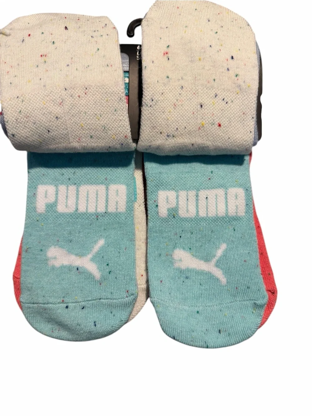 Puma Girl’s Low Crew Socks (3 pack) Puma Low Cut (6 pack) 3 bonus hair ties
